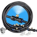 Brumisateur exterieur, 8m brumisateur terrasse avec 7 buse brumisateur + 2 buses de rechange + 1adaptateur ...