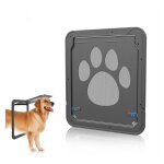 Chatiere pour moustiquaire facile  installer la libert de chat verrouillable moustiquaire de porte ...