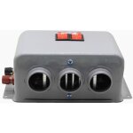 Chauffage de voiture 24 v, 600 w - 800 w 3 trous chauffage rapide plus chaud givre limination dgivreur ...