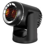 Cyslmuk - chauffage de voiture portable 24v 200w, d�givreur de pare - brise � chauffage rapide, purificateur ...