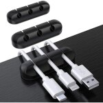Clips cble organisateur bureau, lot de 3 support de cble, organisateur de cordon, gestion des cables, ...