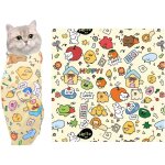 Enveloppement de soin pour chats pour toilettage et coupe des griffes, enveloppement facile et sr avec ...