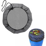 Cyslmuk - filet pour citerne de pluie, housse pour tonneau de pluie avec cordon de serrage protecteur ...