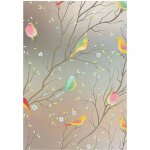 Cyslmuk - film autocollant statique pour fen�tre, translucide, opaque, intimit�, cellophane, autocollant ...