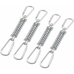 Fixation d'auvent � tension � ressort � boucle, accessoire de fixation de voile d'ombrage avec 4 ressorts ...