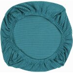 Housse de chaise extensible pour chaises de bureau, chaises pivotantes, housse de chaise (bleu bijou ...