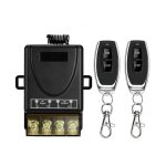 Interrupteur de t�l�commande haute puissance sans fil 433mhz, t�l�commande rf ac 220v / 240v / 110v 30a ...
