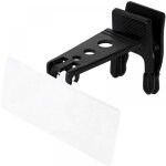 Loupe  pince pour lunettes avec 3 verres interchangeables, clipsable et rabattable, mains libres 1, ...