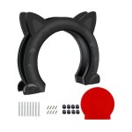 Porte int�rieure pour chat, porte pour chat, chati�re pour chat jusqu'� 10 kg, tunnel pour chat pour ...