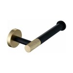 Porte papier toilette en acier inoxydable support de papier montage mural derouleur papier or bross ...