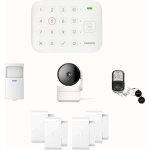 Daewoo pack alarme connecte wifi / gsm vigilia vig101 + ? systme sans fil et sans abonnement, compatible ...