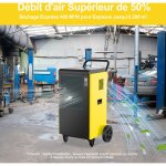 Dahtec industriel d??shumidificateur d air electrique (max. 70 l / jour), avec pompe int??gr??e et vidange, ...