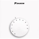 Daikin thermostat d'ambiance filaire 230 v pour chauffage ou refroidissement, version plate, ekwctran1v3 ...