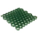 Dalle gazon pp 100% recycl 50 x 50 cm - vert fonc