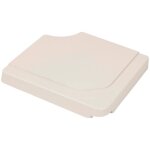 Hesperide ? dalle pour parasol 25 kg en b�ton ? couleur argile ? longueur 46 cm ? largeur 46 cm ? hauteur ...