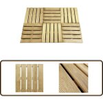 Dalles de terrasse 6 pcs 50x50 cm bois vert - dalles de terrasse - terrasse bois - carrelage extérieur ... Dalles de terrasse 6 pcs 50x50 cm bois vert - dalles de terrasse - terrasse bois - carrelage extérieur ...