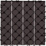Mophorn - dalles de terrasse embotables, lot de 10, 30, 5 x 30, 5 cm, 10 pi2, revtement de sol extrieur ...