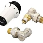 Danfoss ra - n avec t�te panda robinet thermostatique