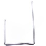 Agrafes tempte type u, 100 pices argent - 50 / 40 / 20mm - daprona