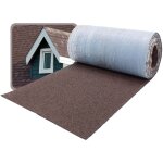 Bardeaux de toit, couverture de faîtage 5m x 32cm bande de faîtage en bitume pour abri de jardin, abri ... Bardeaux de toit, couverture de faîtage 5m x 32cm bande de faîtage en bitume pour abri de jardin, abri ...