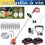 Day plus - d�broussailleuse sans fil & batteries 3 en 1 coupe - bordure + pi�ces et accessoires
