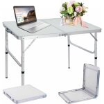 Table pliante robuste avec poign�e de transport - hauteur r�glable : 90 cm / 3ft