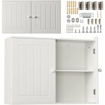Dayplus - armoire murale de salle de bains blanc armoire de rangement de salle de bains avec 2 portes ... Dayplus - armoire murale de salle de bains blanc armoire de rangement de salle de bains avec 2 portes ...