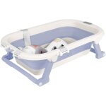 Dazhom - baignoire bb pliable pour 0 - 6 ans bb portable baignoire avec temprature coussin bouchon ...