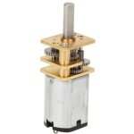 Dc 12v moteur lectrique de rduction, motorducteur 60rpm, rversible turbine  couple elev bote de ...