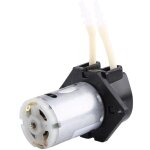 Dc 12v pompe p�ristaltique pompe doseuse � eau pompe t�te amovible pour aquarium, produits conducteur ...