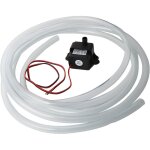 Dc mini pompe � eau brushless, ultra - silencieux avec c�ble de 46 cm et 2 pieds de ventouses pour aquarium ...