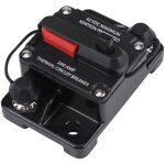 Dc12v - 24v 50a - 300a porte - fusible etanche disjoncteur avec rinitialisation manuelle protection ...