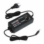 Dc3 - 24v 3a 15w - 72w transformateur d'�clairage ajustable avec adaptateur de commutation d'alimentation ...