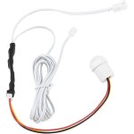 Dc5 - 24v 1. 5a mini capteur de d�tection de mouvement interrupteur de lumi�re angle r�glable 120 � capteur ...