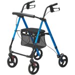 Mophorn - dambulateur pour personnes ges et adultes, dambulateur pliable en aluminium lger avec ...