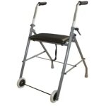 D�ambulateur � roues avec si�ge en mousse