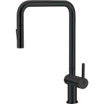 Deante mitigeur de cuisine momi - noir mat - avec douchette extractible - conomique et pratique