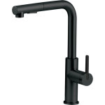 Deante mitigeur de cuisine momi - noir mat - �conomique - douchette extractible - confort optimal