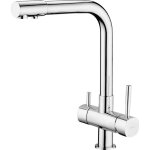 Deante robinet de cuisine avec connexion filtre - chrom - conomiseur d'eau - haute hygine