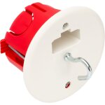 Boite luminaire dcl cloison seche d67 / p50 + crochet - 718609 - debflex Boite luminaire dcl cloison seche d67 / p50 + crochet - 718609 - debflex
