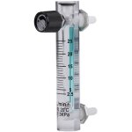 Dbitmtre de gaz  air oxygne, dbitmtre de dbitmtre  tube de 2, 5 - 25lpm 8mm pour liquide gazeux ...