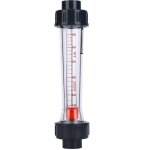 D�bitm�tre de liquide de type tube en plastique abs, d�bitm�tre d'eau de haute pr�cision 100 - 1000l ...