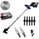 D�broussailleuse �lectrique 2 batteries lithium 24 v coupe - herbe 8421