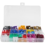 Debuns - 150 pi�ces ensemble de fusibles � lame pour voiture 2 a / 3 a / 5 a / 7, 5 a / 10 a / 15 a / ...