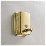 Debuns - distributeur de savon mural golden baroom distributeur de savon liquide pour les mains / distributeur ...