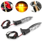 Debuns - paire de clignotants avant à led 12 v de remplacement pour s1000rr r1200gs f800gs, lentille ... Debuns - paire de clignotants avant à led 12 v de remplacement pour s1000rr r1200gs f800gs, lentille ...
