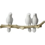 Debuns - patère, patère ornamental - 3 oiseaux, de Debuns - patère, patère ornamental - 3 oiseaux, de
