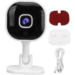 Decdeal a3 wifi camera 1080p hd s�curit� surveillance 2 voies infrarouge night vision motion d�tecteur ...
