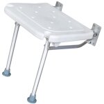 Decdeal - banc de douche pliant si�ge de bain rabattable � visser tabouret de chaise de salle de bain ...