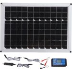 Decdeal - kit de panneau solaire portable, 100w 18v 100 watts 18 volts monocristallins, pour automobiles ...